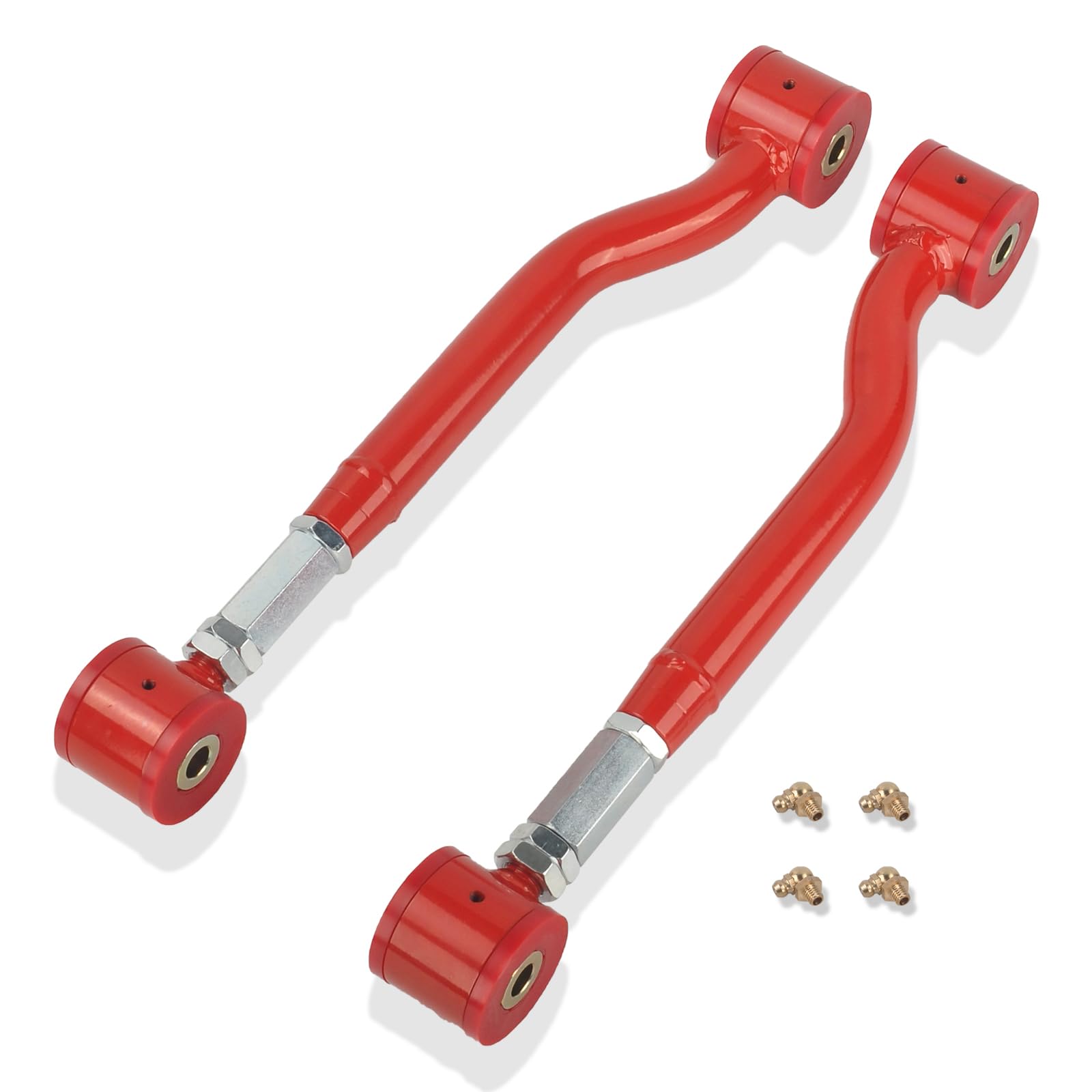 XKV Adjustable Rear Upper Suspension Control Arms compatible with 2000-2006 Chevrolet Suburban 1500 & 2500 Tahoe Avalanche GMC Yukon Escalade,2000-2009 Hummer H2 with Polyurethane Bushing