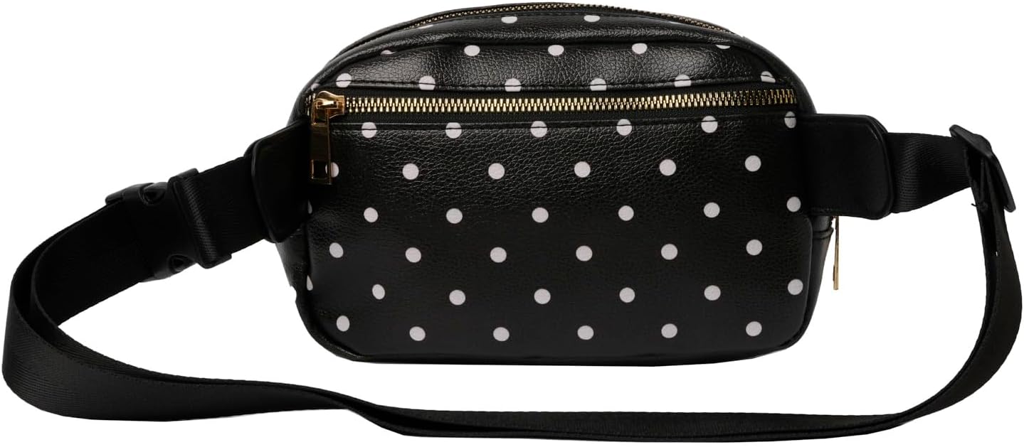 Womens Disney Belt Bag Crossbody Fanny Pack Waist Bag (Minnie Mouse Polka Dot) - Image 4