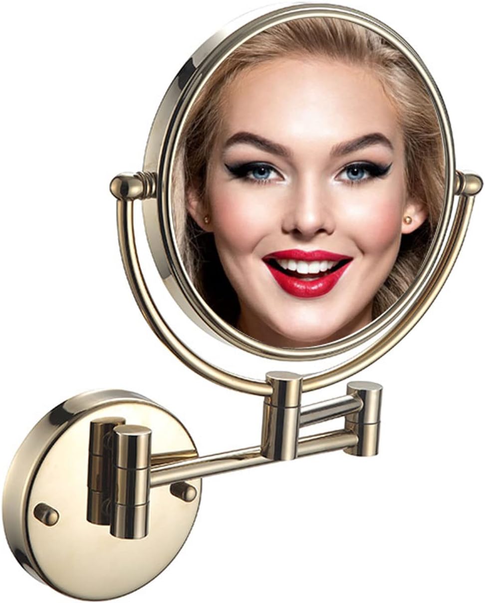 BhjKL Makeup Mirror Wall Mounted, Magnifying Mirror, 8