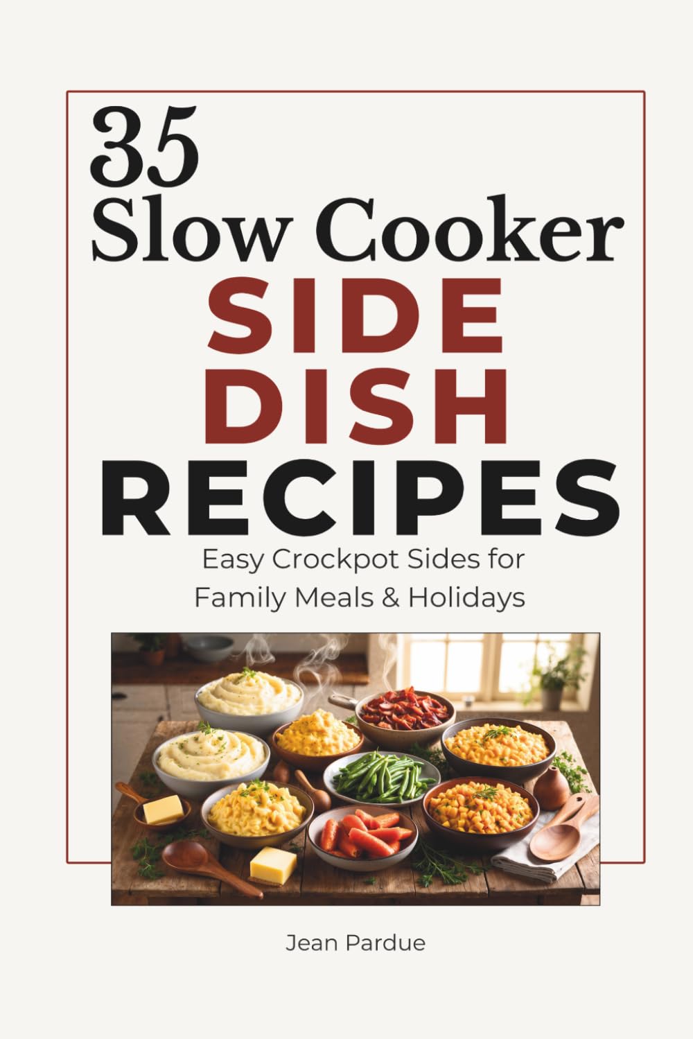 35 Slow Cooker Side Dish Recipes: Easy Crockpot Side Dishes with Meal Planning Pages, Comfort Food Favorites, Holiday Sides, and Simple Family Recipes
