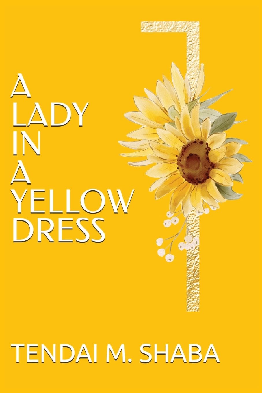 A lady in a yellow dress
