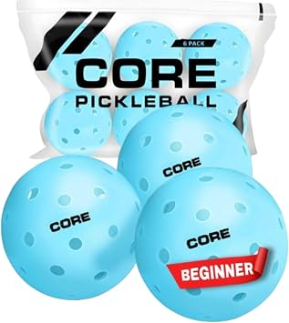 CORE Pickleball PRO-40 | Outdoor Pickleball Balls - Durable, Regulation Size - USAPA Tournament Approved & Official Brand-Pickleball World Cup