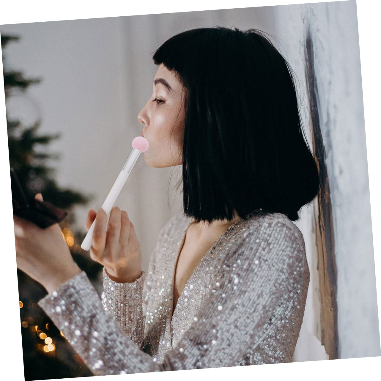 MAGICLULU Set Di 5 Pennelli Per Il Trucco Morbidi E Soffici Mini Puff Per Asciutto E Bagnato Essenziali Per La Bellezza 5 Pezzi*5