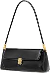Petit sac à épaule pour femmes en cuir Mini Sac à main avec fermeture en boucle
