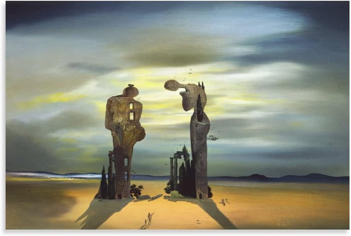 Salvador Dali Surrealist Painter《Archeological Reminiscence