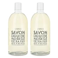Vista 31 de Compagnie de Provence Savon de Marseille - Jabón líquido nutritivo, Karité (manteca de karité), recarga de 16.7 onzas líquidas