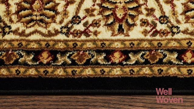 Tapete redondo Well Woven Barclay 160 cm negro miniatura 7