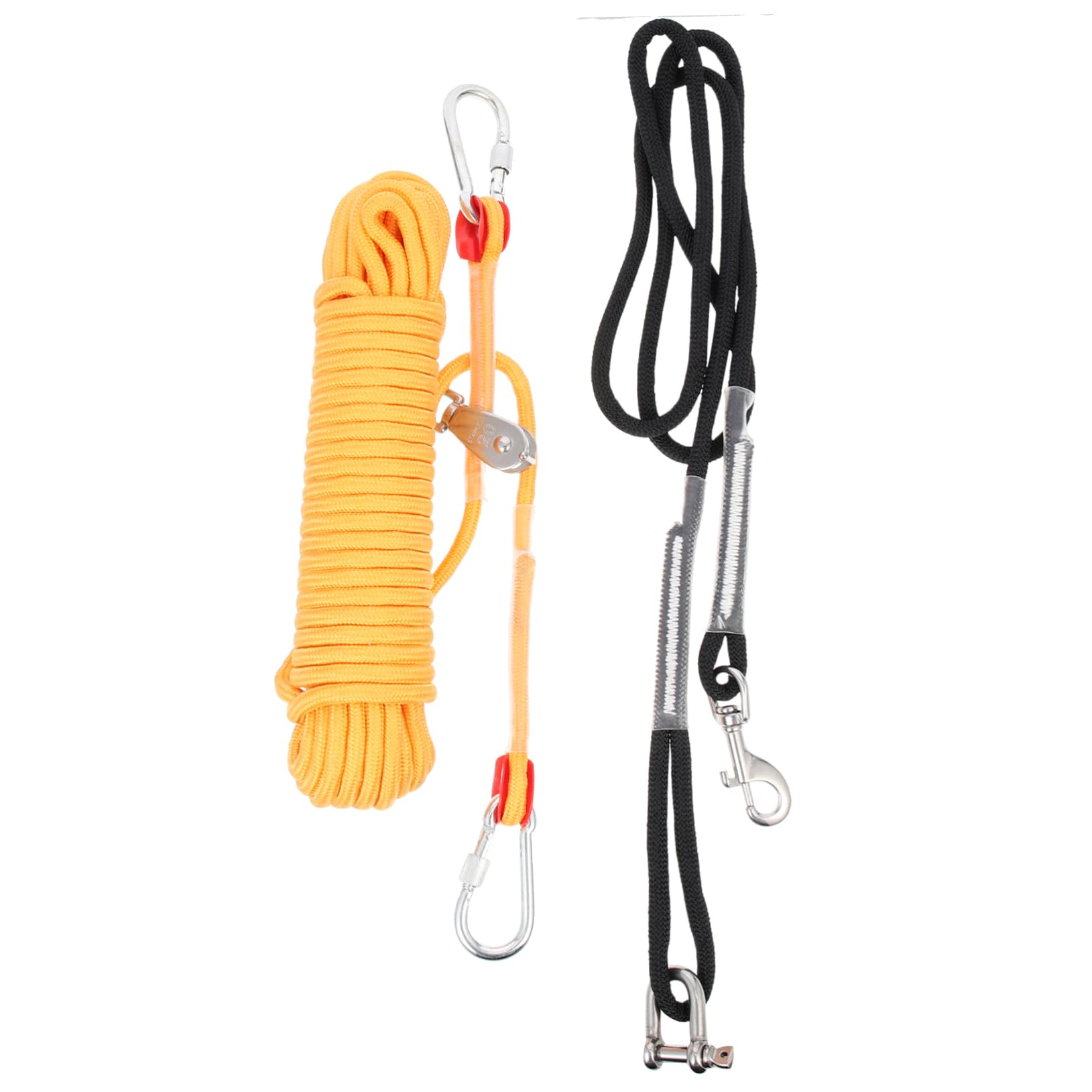 Cable De Amarre para Perros De Nylon Cadena para Pasear Cachorros Al Aire Accesorio De Acampada para Camping y Excursiones