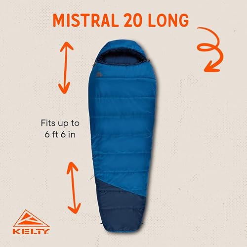 Vista 61 de Kelty Bolsas de Dormir Kelty Mistral Saco de Dormir Sintético para Acampar