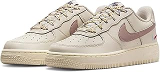 [ナイキ] エア フォース 1 LV8 1 J AIR FORCE 1 LV8 1 ライトオールウッドブラウン/バーガンディクラッシュ/コメットブルー/モルト HQ1907-100