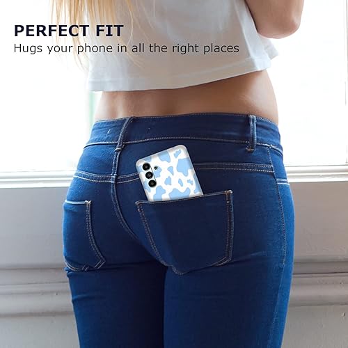 Miniatura 5 de SM Cases - Funda para Samsung Galaxy A13 5G, diseño de piel de vaca, diseño impreso en 3D, carcasa de plástico duro para Samsung Galaxy A13 (5G).