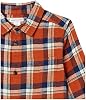 Camisa de franela de manga larga con botones para niños y bebés de Amazon Essentials 6