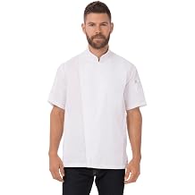 Chef Works Men's Bcsz009whtxs chefs jackets, White, XS UK
