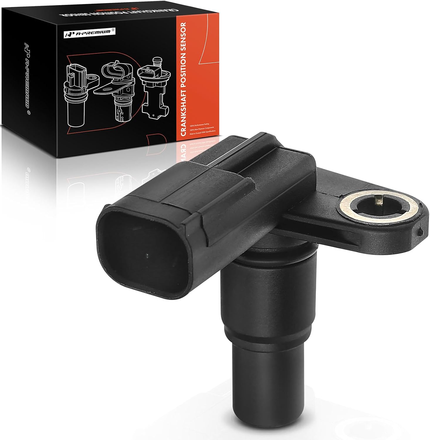 A-Premium Engine Camshaft Position Sensor Compatible with Ford, Mazda & Mercury - Mustang, Escape, F150, Fusion, Tribute, Mariner, Milan - 3.0L 5.0L 5.2L - Replace# 9L8E6B288AB