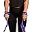 Lifting Wrist Straps for Weightlifting (1 Pair) - Padded Lifting Straps for Deadlifts, Powerlifting, Strength Training & Bodybuilding - Gym Straps for Men & Women (Purple - No Padding)
