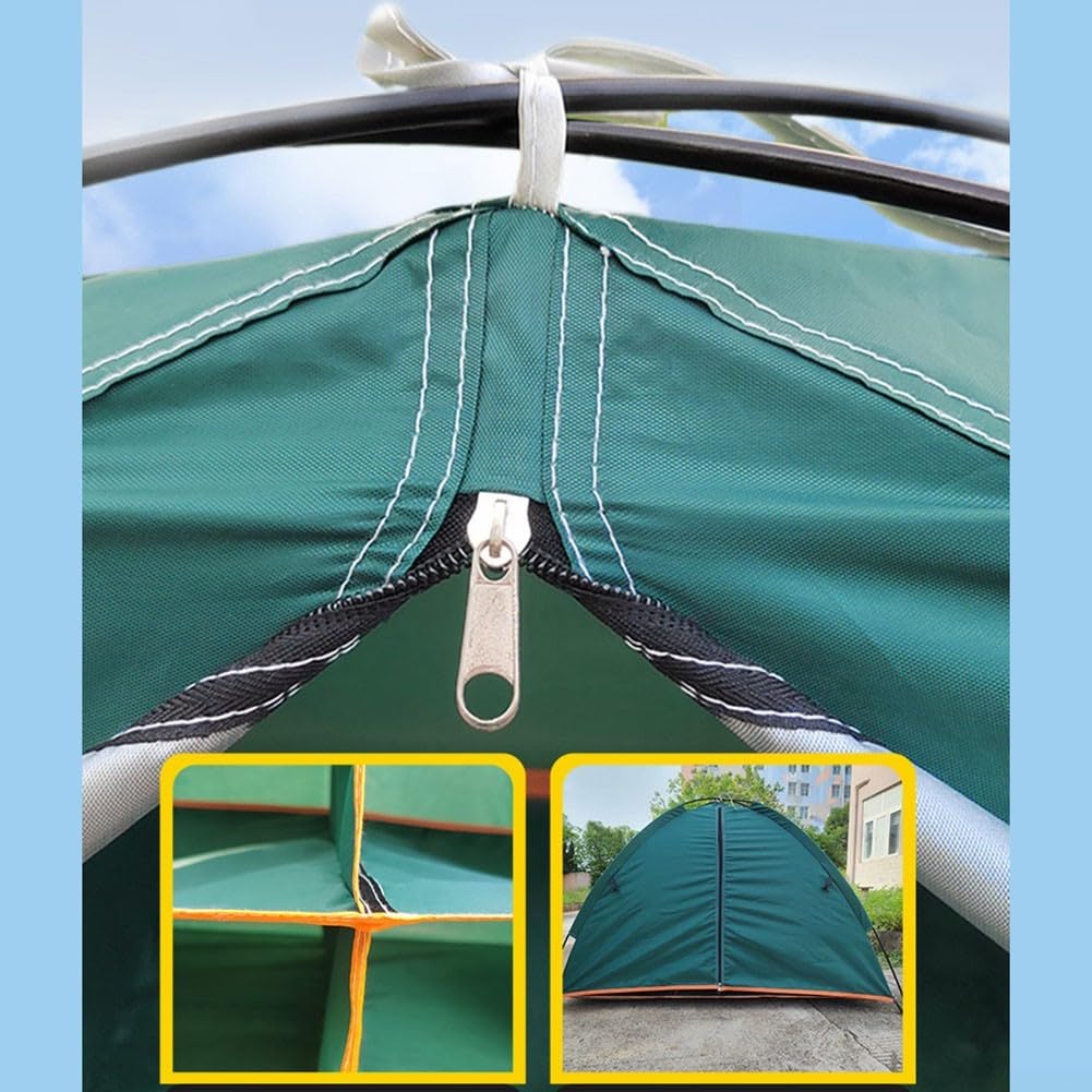 Armario de almacenamiento multifuncional para camping, con 9 compartimentos, tela Oxford, estantería para organización de equipos (azul)