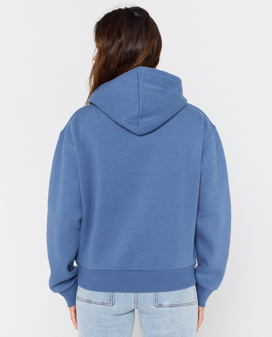 Rip Curl Women's Surf Staple Hooded Fleece Sweatshirt with Kangaroo Pockets