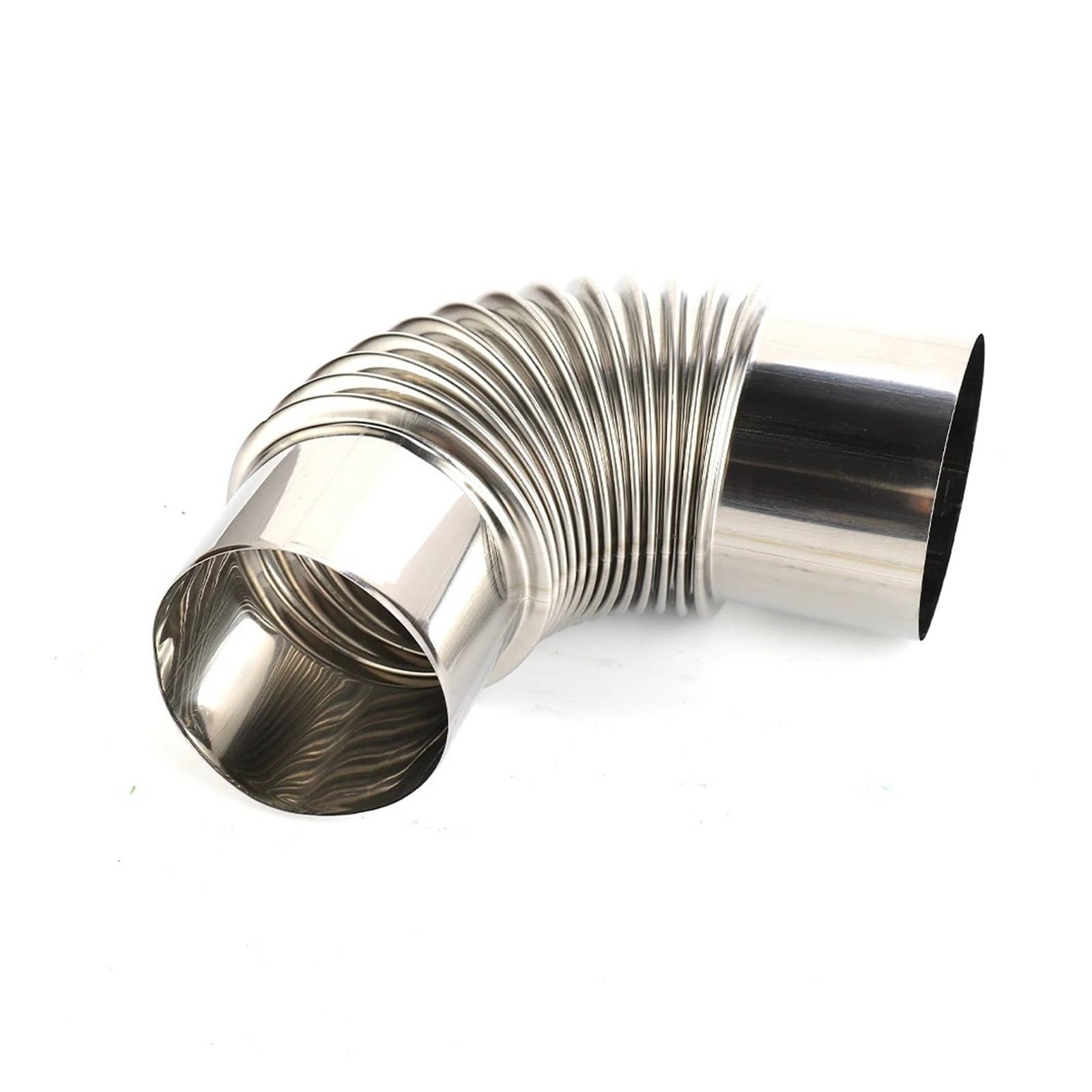 90-Grad-Ofenrohr, Edelstahl-Gewinde, 90-Grad-Bogen, Ofenrohr, Auspuffrohr, 60–80 mm | 80mm