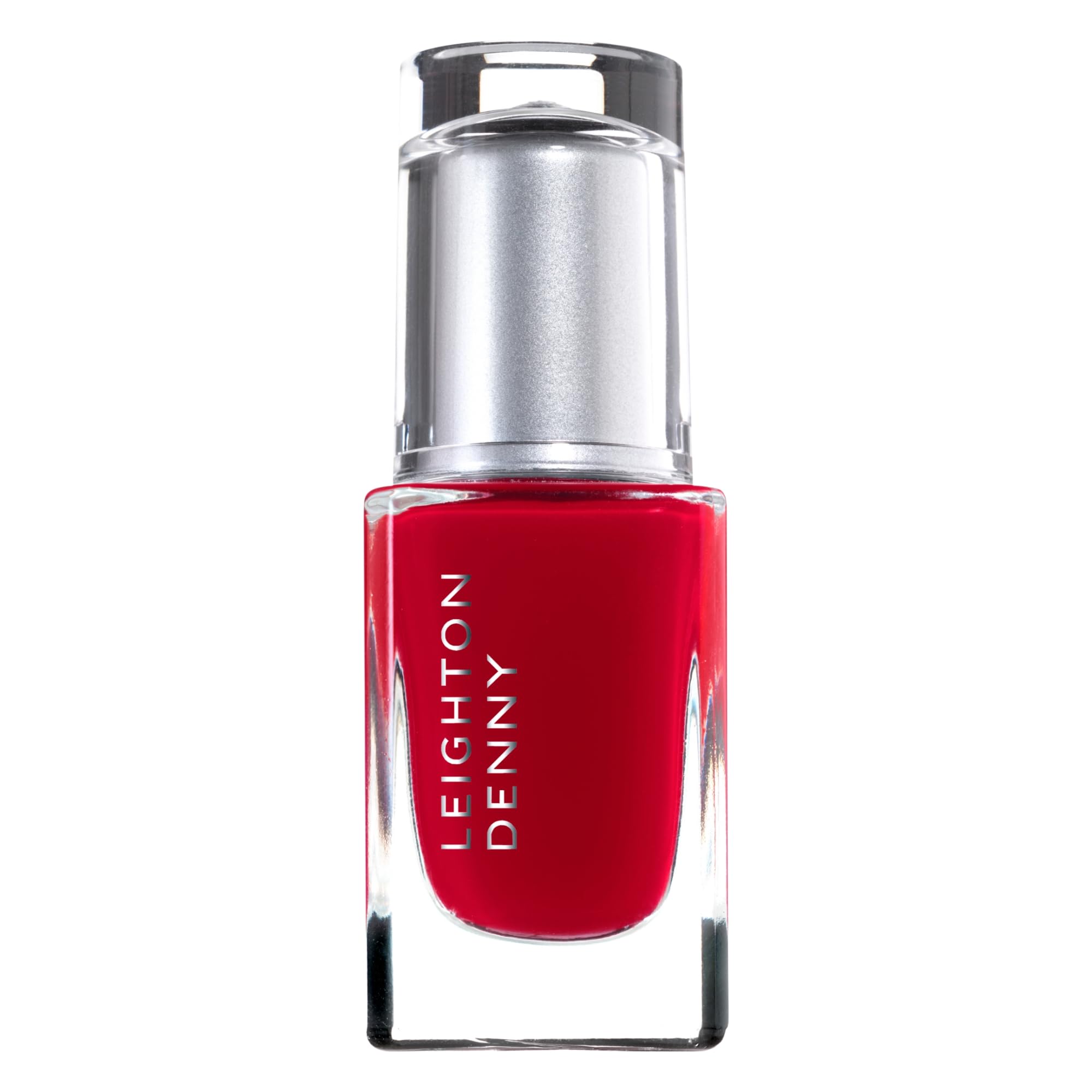 LEIGHTON DENNY Provocative Nail Polish, High Performance Nail Colour, Red Nail Varnish 12ml