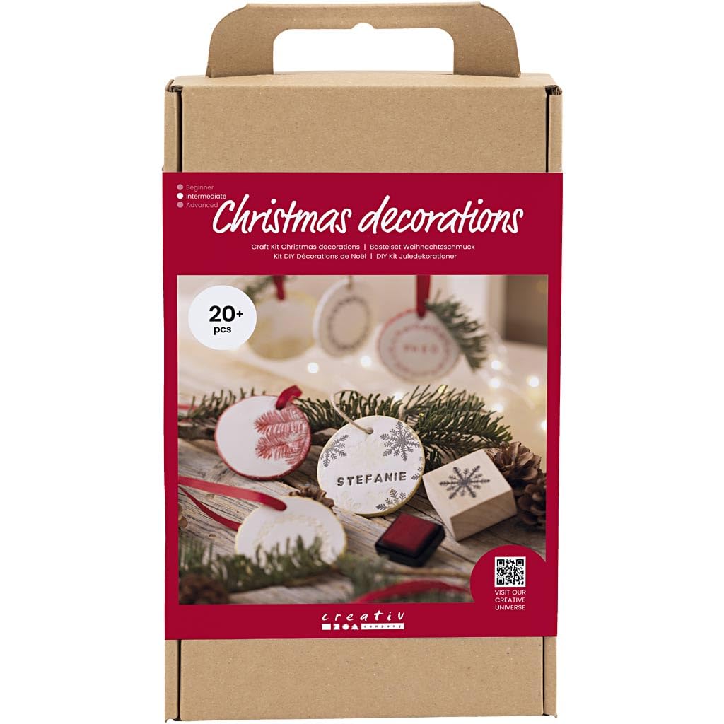 Kit DIY modelage de Noël en argile, le cadeau idéal pour créatifs