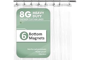 Liba's Premium Clear Shower Curtain Liner