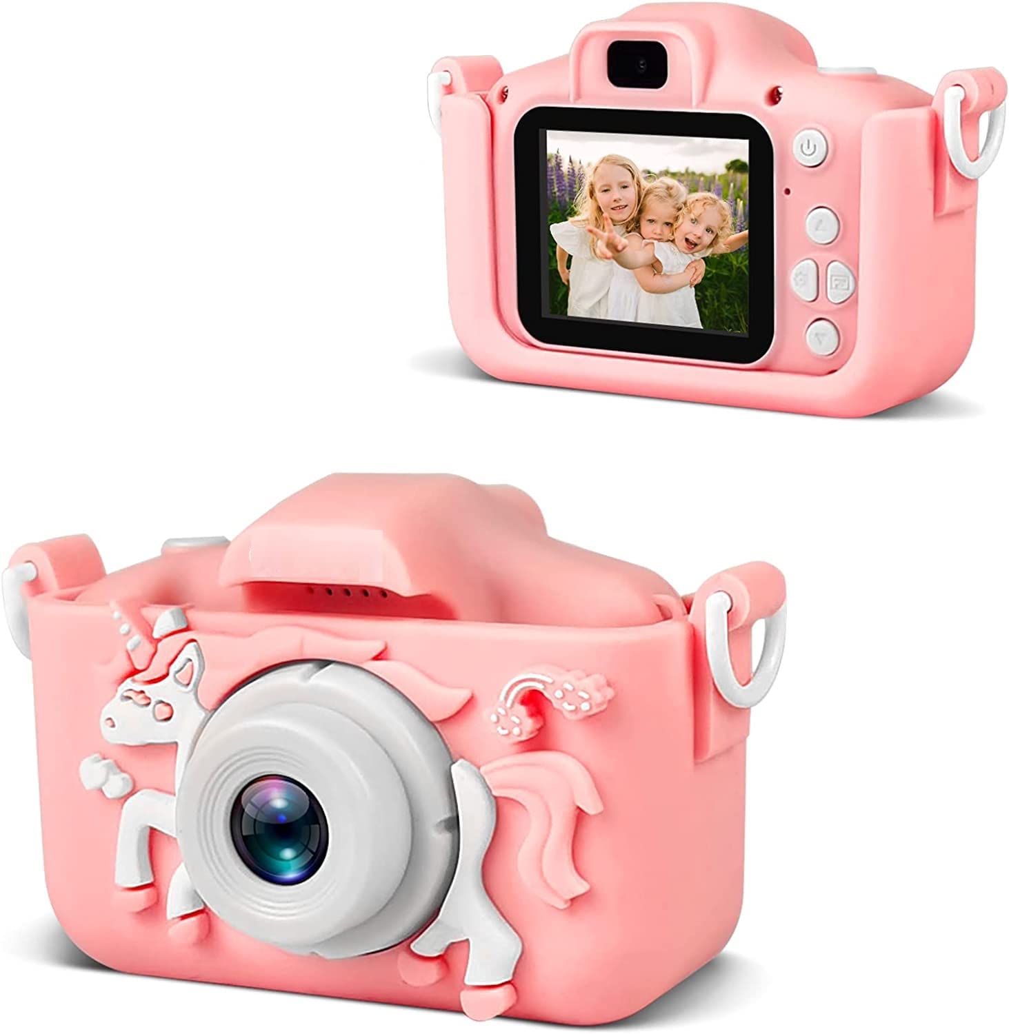CADDLE & TOES Kids Camera Toys for 3-12 Year Old Boys/Girls, Kids Digital Camera for Toddler with 1080P Video, Chritmas Birthday Festival Gifts for Kids,Camera for Kids (Pink-Unicorn) (B0BPPQ1P1W) Amazon Price History, Amazon Price Tracker