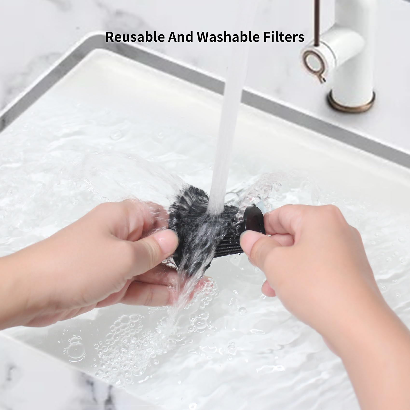 Filtro de repuesto compatible con aspiradora inalámbrica de mano ligera IonVac, compatible con los modelos: 7441 7551 7552 7553 (4 paquetes)