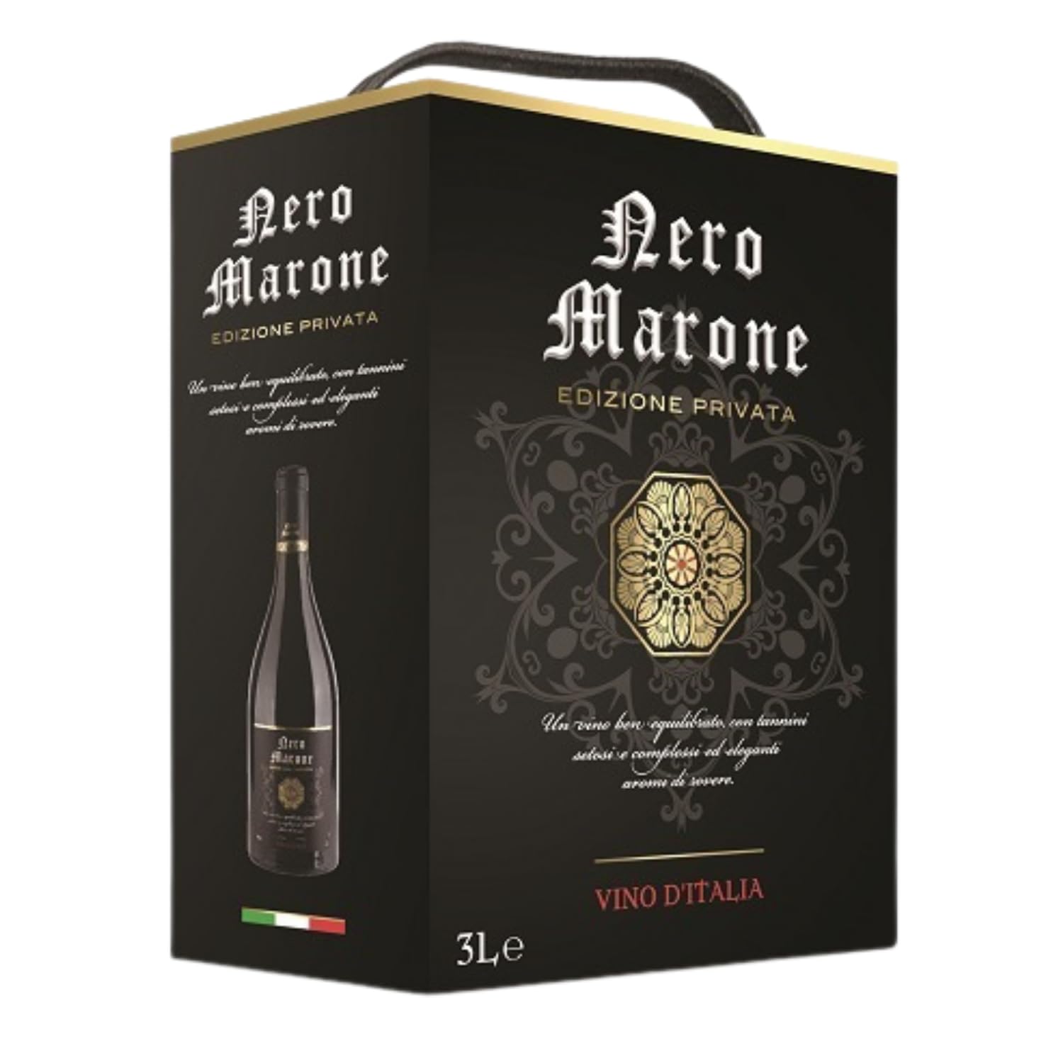 Nero Marone - Rotwein Edizione Privata - Herkunft : Italien - BIB Bag in Box (1 x 3 l)