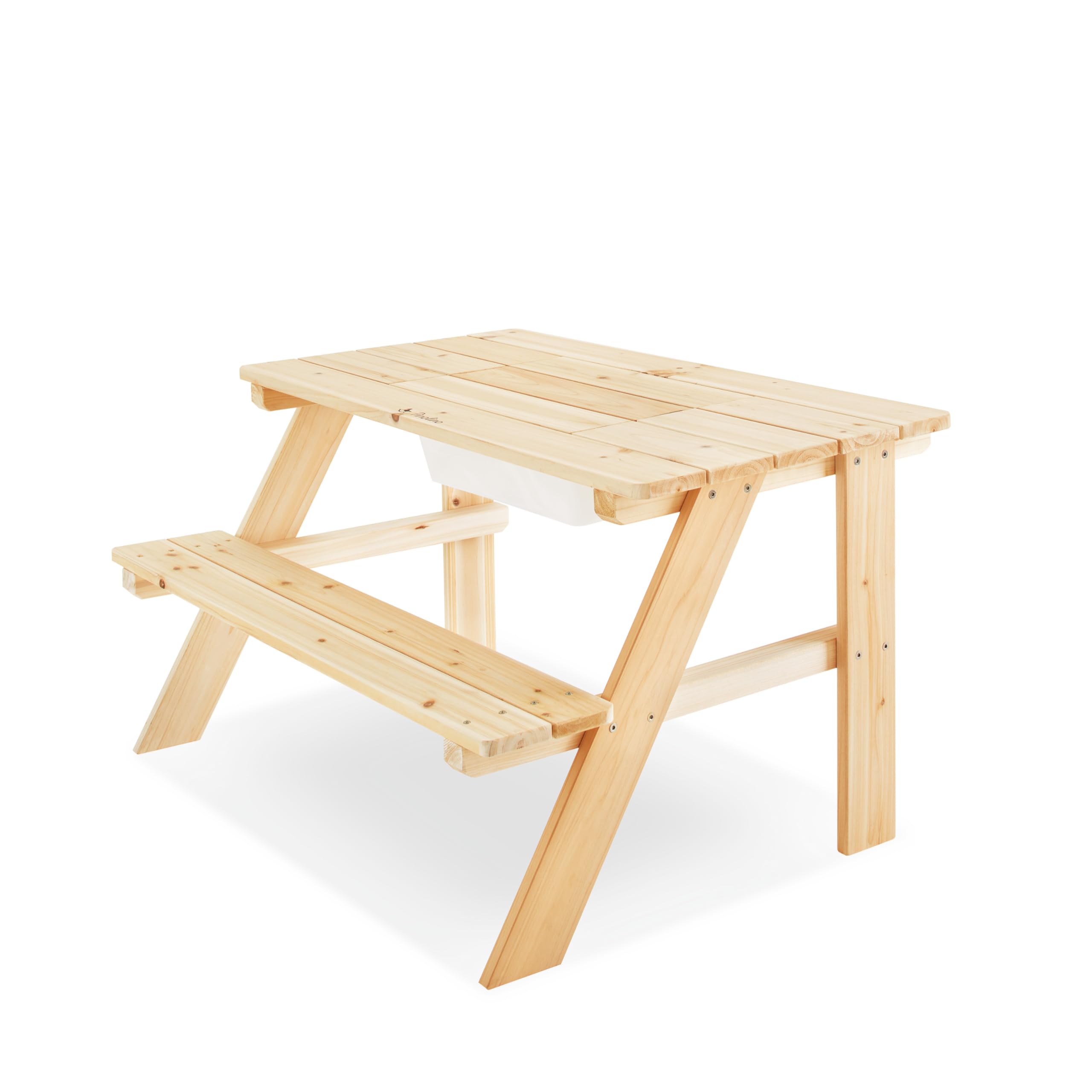 Table de jeu pour enfant Knut Pinolino bois anti désordre 50cm