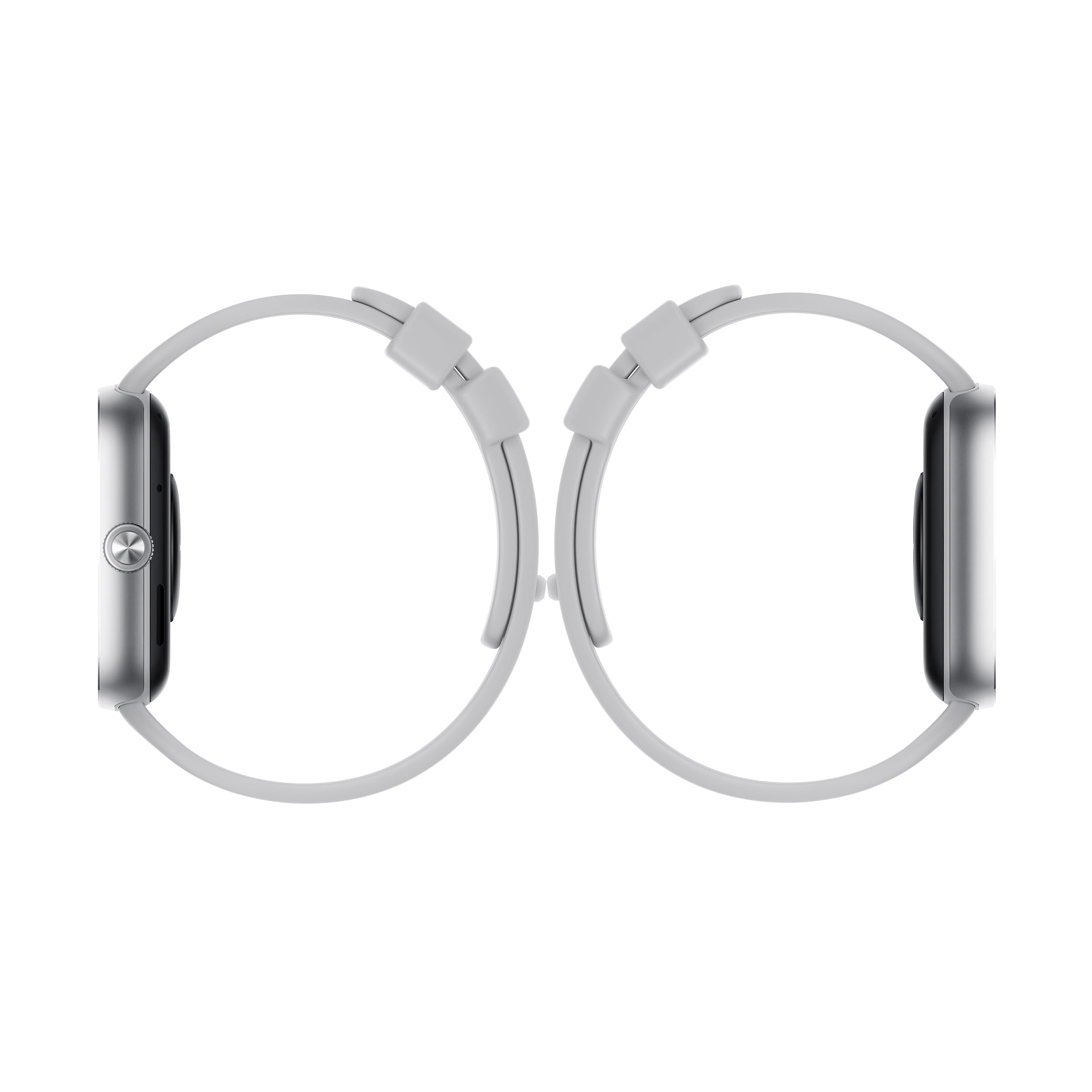 XIAOMI Redmi Watch 4, Smartwatch con Display AMOLED 1.97", Struttura in Metallo, Corona Rotante, Chiamate Bluetooth, 20 Giorni di Durata della Batteria, Monitoraggio Salute, SpO2, Argento