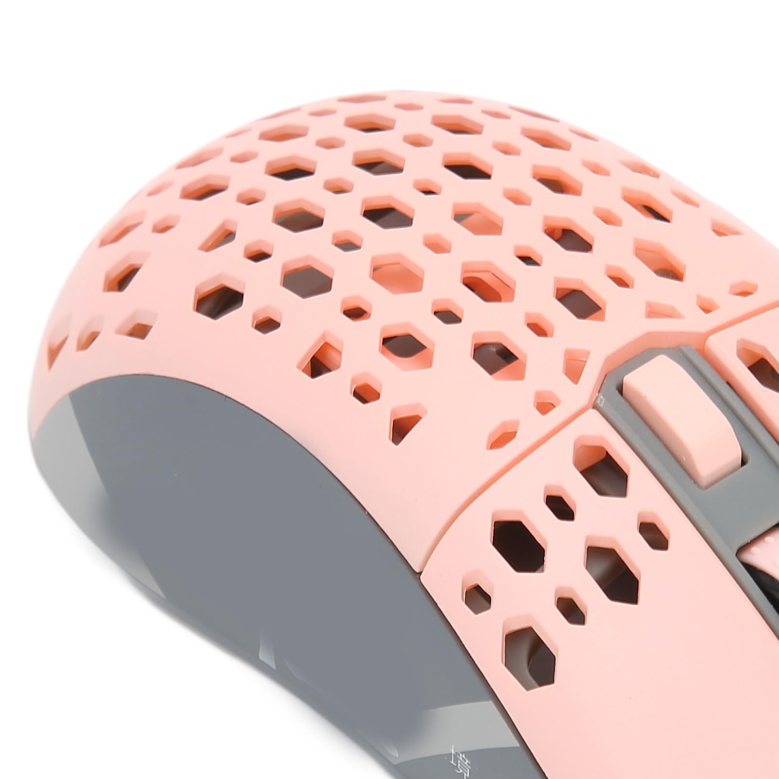 Aramox Souris Gamer, 8 DPI Réglables Coque Légère en Nid d'abeille (Pink)