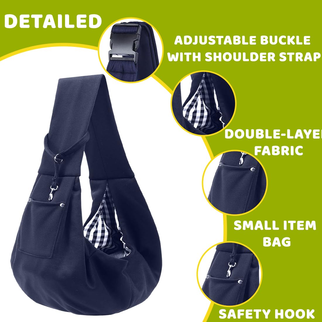 Borsa da Viaggio per Cani, Regolabile Borsa Animali Domestici, Trasportino da Passeggio, Borsas Porta Cane, per Viaggio Passeggiata