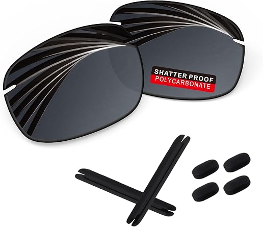PRO+ Polycarbonate Replacement Lenses & Rubber Kits for Maui Jim Breakwall MJ422 Sunglasses