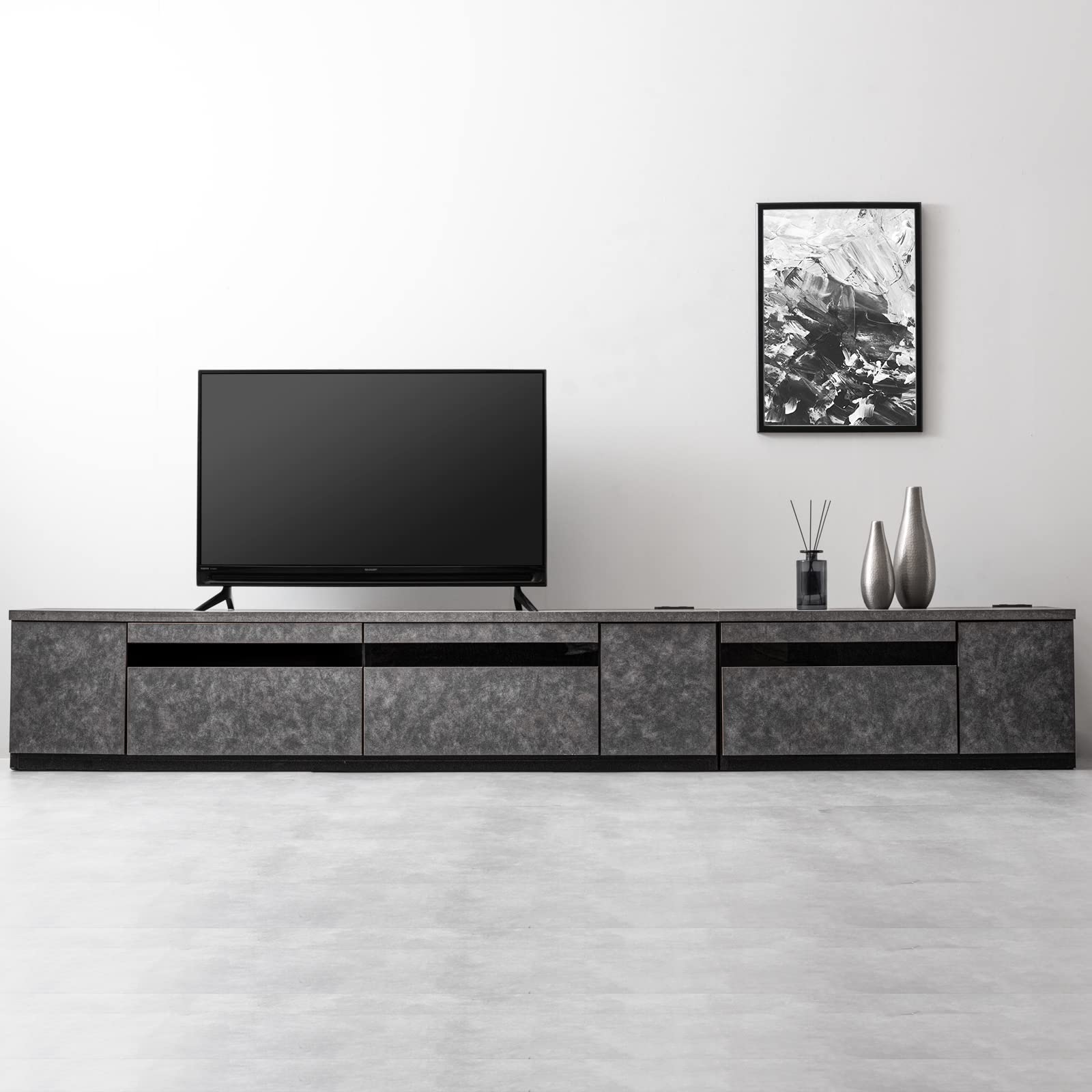 タンスのゲン テレビボード Amazon｜タンスのゲン テレビ台 幅180cm ロータイプ 木製