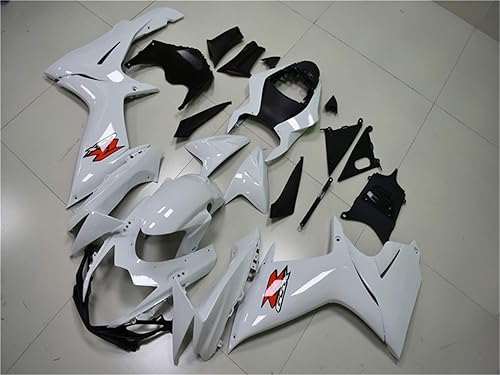 Miniatura 2 de Carenado blanco apto para Suzuki 2011-2024 GSXR 600 750 Inyección ABS Plásticos Aftermarket Kit de carrocería 2012 2013 2014 2015 2016 2017 2018