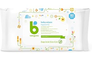 BabyOrganics Sanitizing Wipes, Fragrance-Free