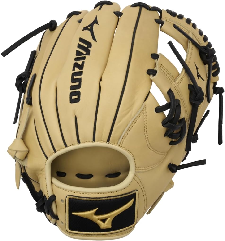 Mizuno GMVP1177P4 MVP Prime BB | Infielder Baseball Glove | 11.75" | Center Pocket Design | Deep 3 Web