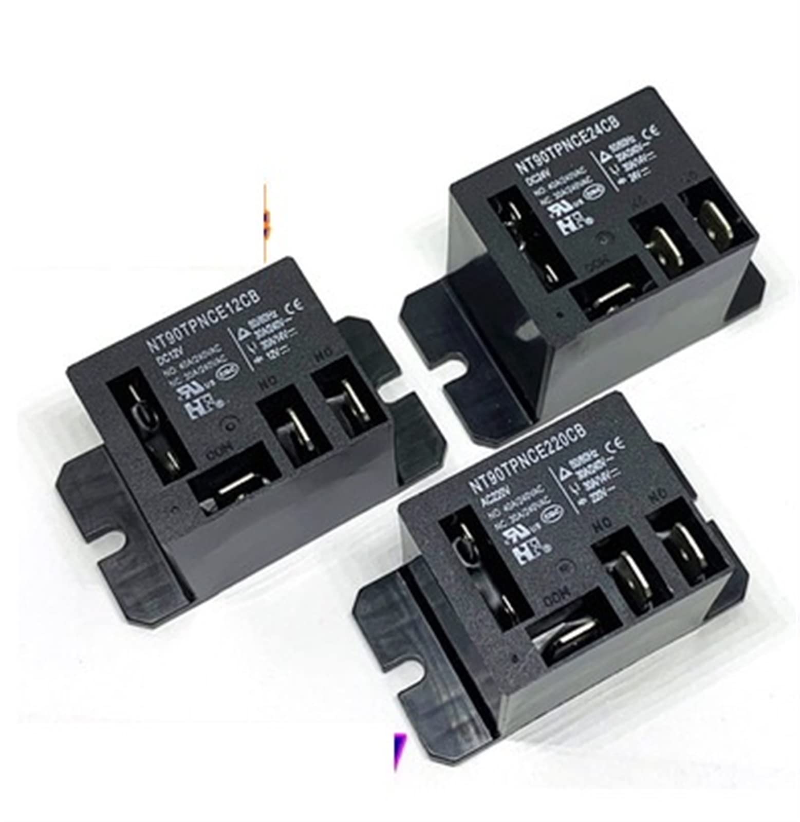 Relais de rechange 5 pièces NT90TPNCE24CB tension 24V pour applications électriques