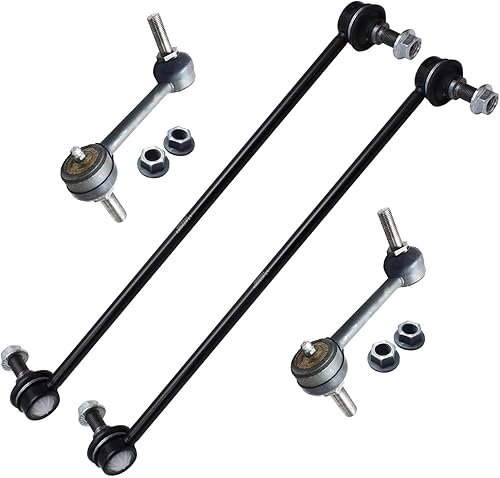 Miniatura 99 de Detroit Axle - 4 barras estabilizadoras para Acura EL Honda Civic 01-05, 4 barras estabilizadoras delanteras y traseras de repuesto 2001 2002 2003