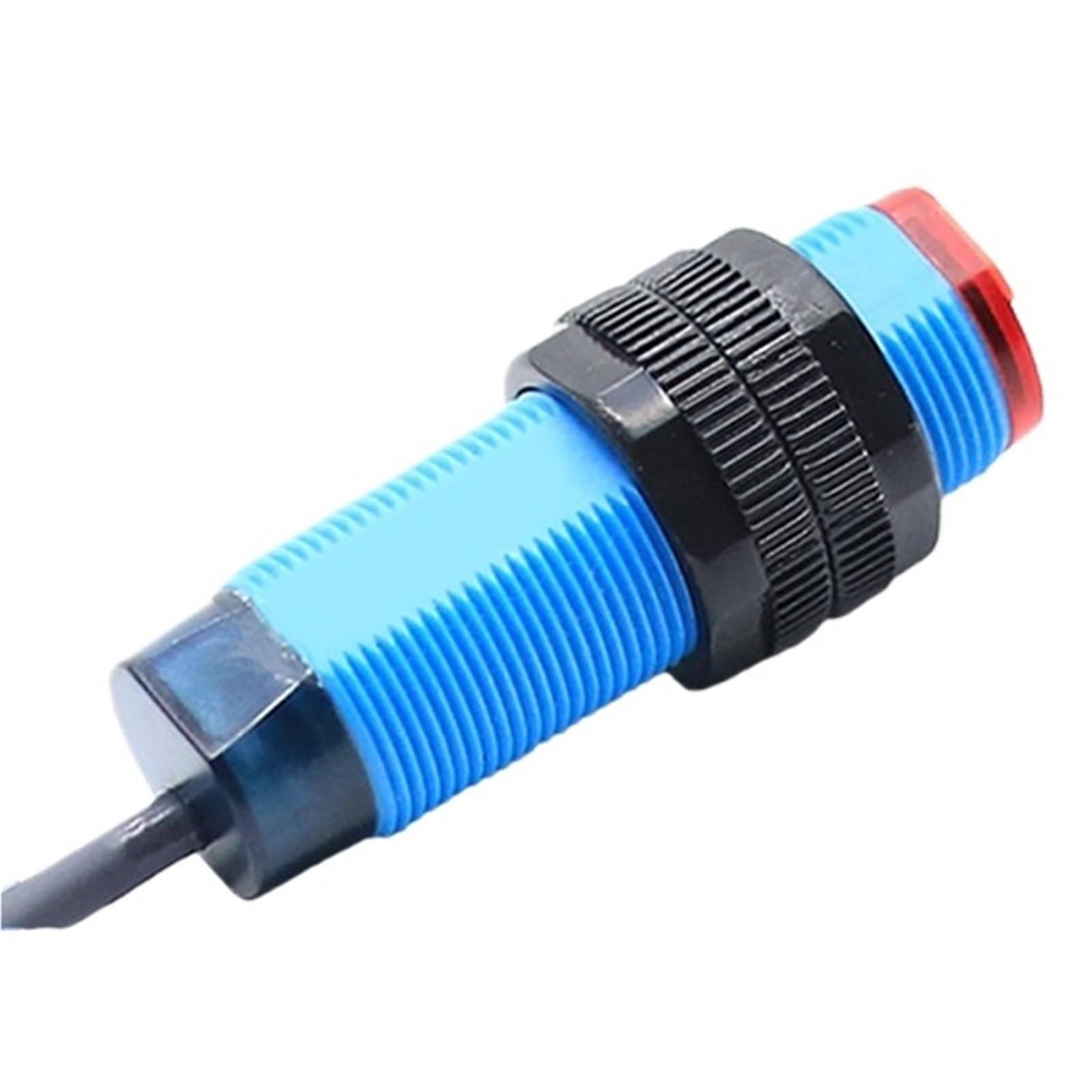 Fotocélula de detección de vidrio transparente M18, Sensor fotoeléctrico de retroalimentación difusa, interruptor de proximidad, Detector de movimiento