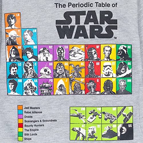 Sweat Star Wars Periodic Table 7-8 ans pull molleton chaud gris - 2
