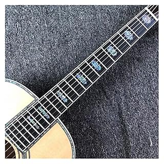 YYYSHOPP Côté Arrière Solide De 36 Pouces Solide Guitare Acoustique en Bois Om Forme De Corps De Style Guitare (Size… - Les Beatles, Paul McCartney, John Lennon, RIngo Starr, George Harrison YYYSHOPP Côté Arrière Solide De 36 Pouces Solide Guitare Acoustique en Bois Om Forme De Corps De Style Guitare (Size… – Image 3