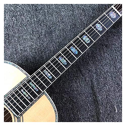 YYYSHOPP Côté Arrière Solide De 36 Pouces Solide Guitare Acoustique en Bois Om Forme De Corps De Style Guitare (Size… - Les Beatles, Paul McCartney, John Lennon, RIngo Starr, George Harrison YYYSHOPP Côté Arrière Solide De 36 Pouces Solide Guitare Acoustique en Bois Om Forme De Corps De Style Guitare (Size… – Image 4