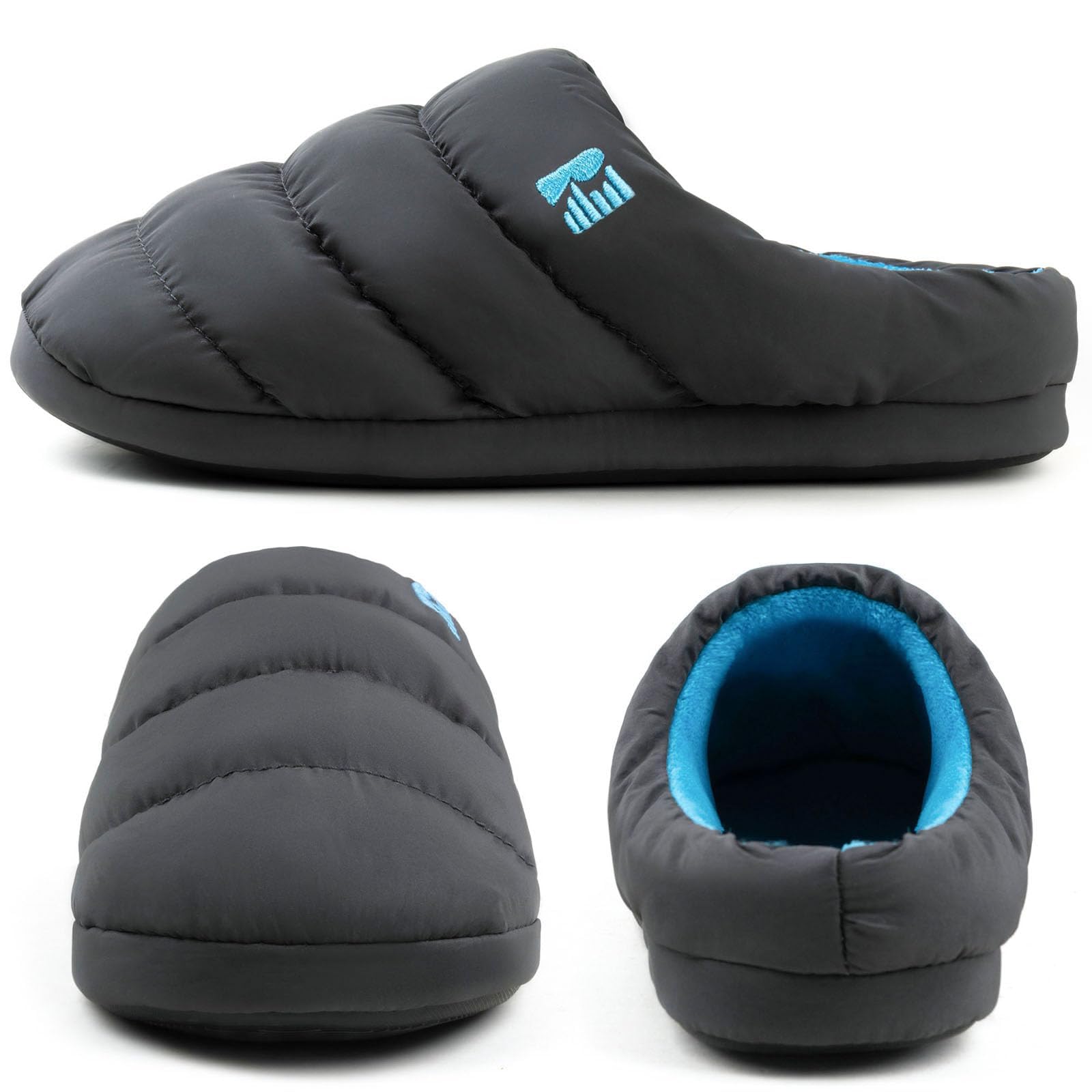 RockDove Pantofole da Campeggio in Memory Foam per Uomo