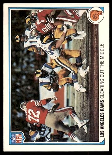 Los Angeles Rams Card 1983 Fleer Team Action #27