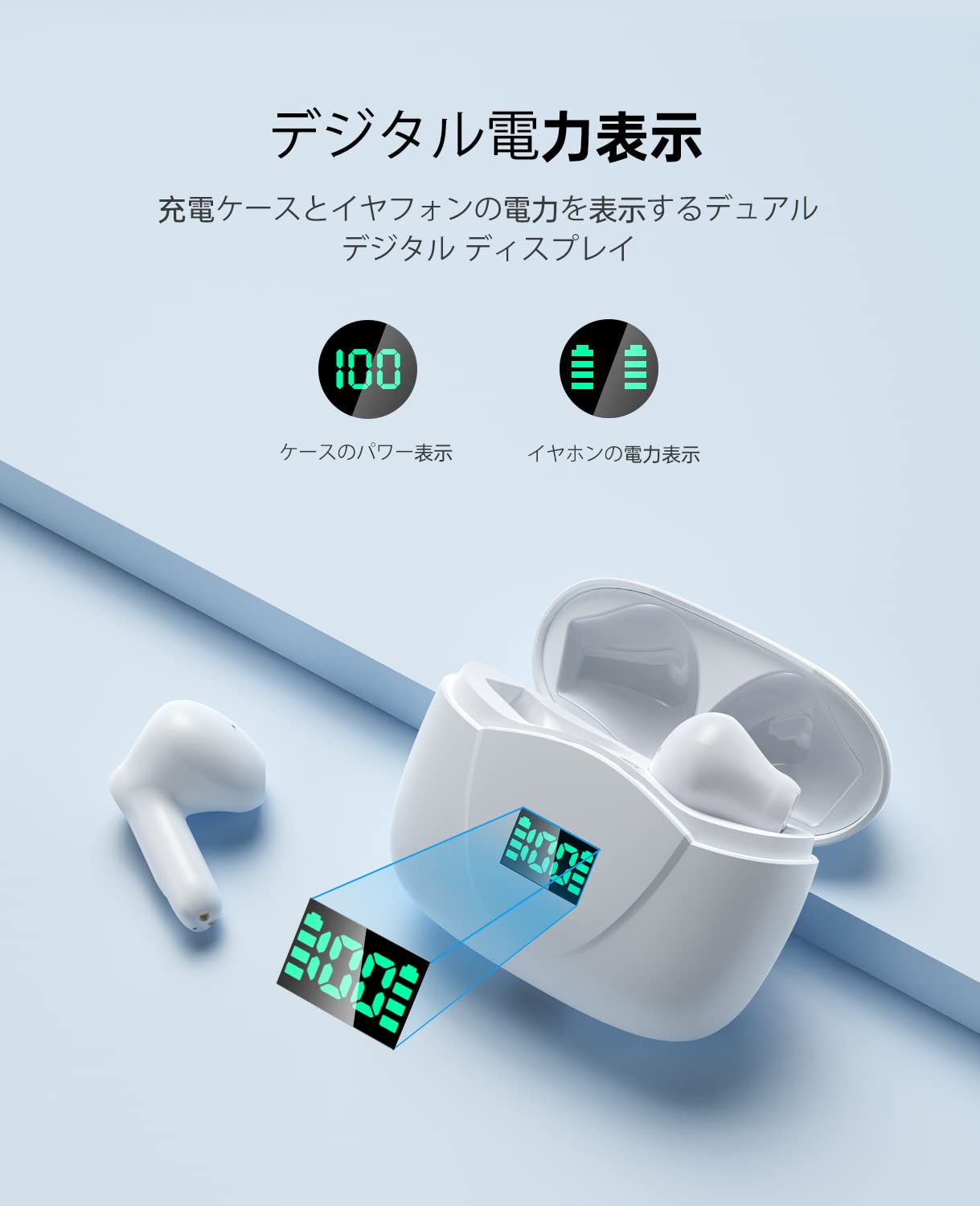 人気商品‼️ bluetooth イヤホン 蓋を開けたら接続 Amazon.co.jp: 【新設計ワイヤレスイヤホン・蓋を開けたら瞬時接続