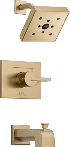 Miniatura 4 de Delta Faucet T14453-H2O Vero Monitor Serie 14 - Moldura para bañera y ducha, cromada