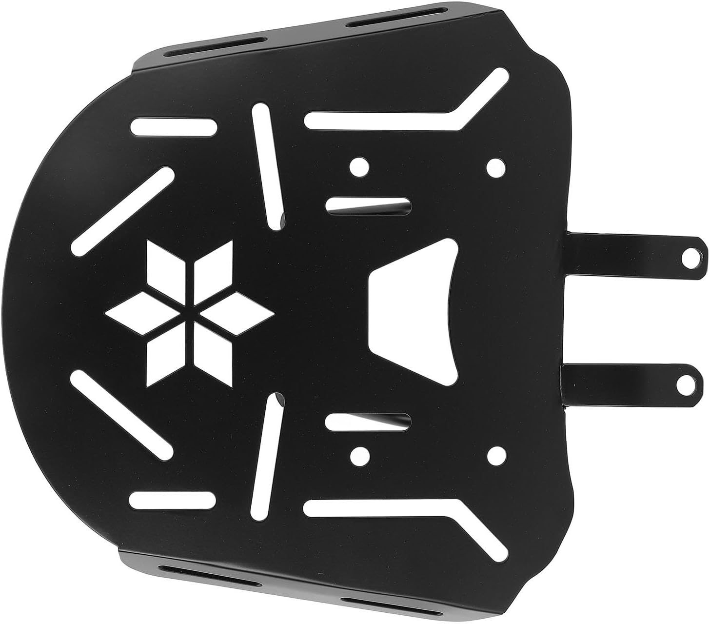 Keenso Rear Luggage Rack, Carbon Steel Cargo Carrier Shelf for G350 2023 2025, with Hollow Flat Design for Easy Bundling and No Drill Installation