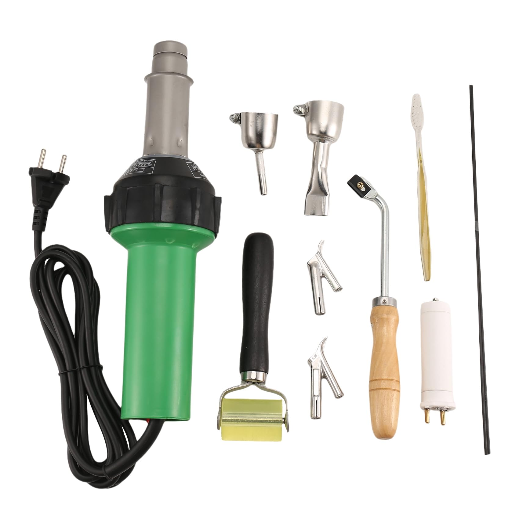 Soudage plastique à chaud 1600W outil thermique portatif électrique pour réparation PVC