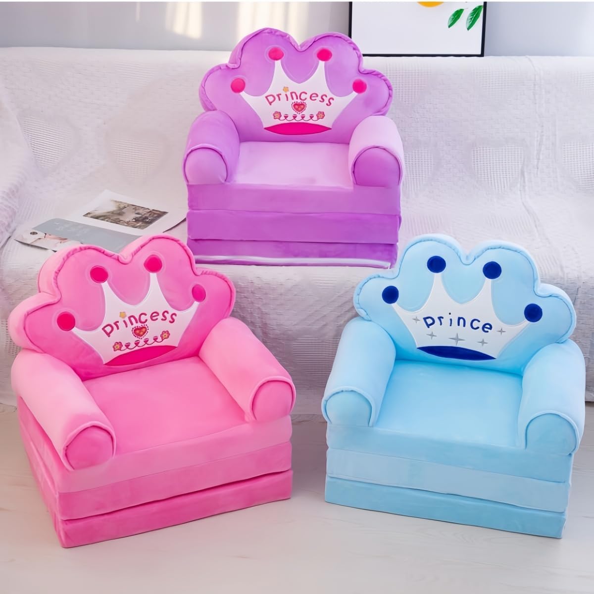 子供・赤ちゃん・ペット用 多機能ソファ・ソファベッド・椅子類｜組み立て不要・折りたたみ・コンパクト｜カバー手洗い可能・ふんわり柔らか